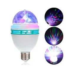 GENERICO - Foco Giratorio RGB LED Luz Sicodélica Genérico