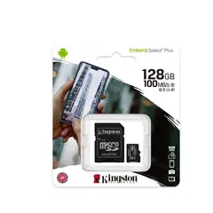 KINGSTON - Memoria Micro SD 128 GB Canvas Select Plus Tablet. Celular
