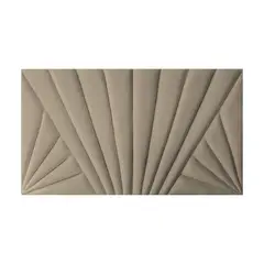 BARAKA HOME - Cabecera Paris Aerea 1 Plz - Beige Claro