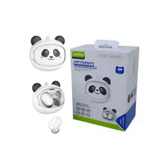 EWTTO - Audífonos Bluetooth Diseño Panda y Rostro Intercambiable