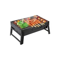 GENERICO - Parrilla Plegable a Carbón Portatil Jardin Picnic Camping Terraza