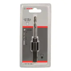 Bosch - Mandril Bosch Para Sierras Copa 9/16" A 1-3/16" + Broca