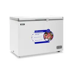 ILUMI - Congelador 340L con tina de Acero Inoxidable TFI-3400WH - Blanco