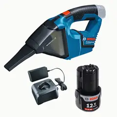 BOSCH - Aspiradora De Polvo Inalám Gas 12v-li + Bateria Y Cargador