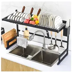 GENERICO - Estante escurridor de vajilla sobre Fregadero de cocina de 85cm