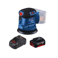 BOSCH - Lijadora Excéntrica 5 18V GEX 185-LI + 1 BATERIA DE 4 AH Y CARG