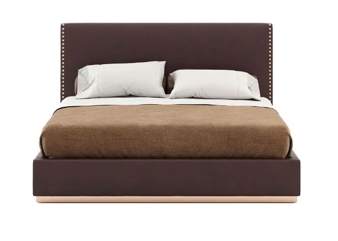 Cama Box Tarima + Cabecera Beyli Marron King