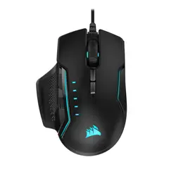 CORSAIR - Mouse para juegos GLAIVE RGB PRO color negro