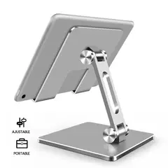 S&T - Soporte Para Tablet Corporativos for Business Aluminio HS221-CS Silver - Celular