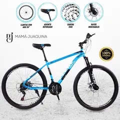 VELOX - Bicicleta Deportiva Aro 26 «TIRE URBAN» Ligth Blue