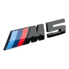 GENERICO - EMBLEMA ADHESIVO M5 - NEGRO