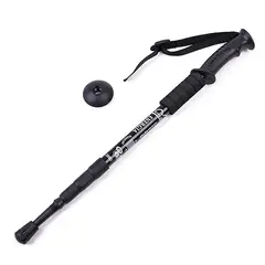 GENERICO - Baston De Trekking Campamento Trekking Camping Deporte Negro