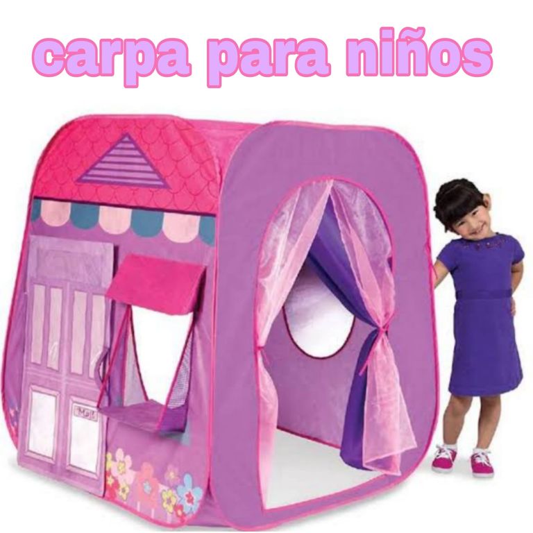 Carpa Casa Boutique princesa para niña - Lila