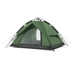 GENERICO - Carpa Para Camping 2 - 3 Personas Doble Puerta Impermeable