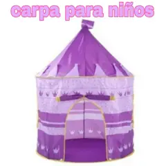 GENERICO - Carpa Castillo Armable Rosado para la Princesa