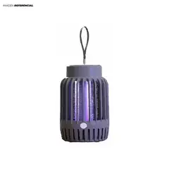 GENERICO - Lampara Repelente Anti-Mosquitos con Luz LED Recargable