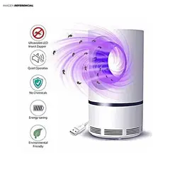 GENERICO - Lampara LED Anti-Mosquitos de Calidad Blanco