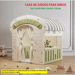 GENERICO - CASITA DE JUEGOS TIENDITA VERDE