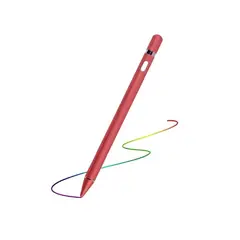 GENERICO - Pencil Universal lapicero táctil Para Tablets Ipads Celulares-Rojo