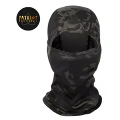 GENERICO - Mascara Cortaviento Pasamontaña Camuflado Negro