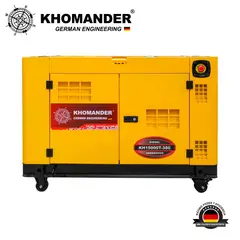 KHOMANDER - GENERADOR PETROLERO ENCAPSULADO 12KW TRIFASICO 380V -