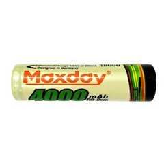 GENERICO - Batería Recargable De Litio 18650 3.7v 4000mAh