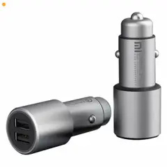 XIAOMI - Cargador de auto 36W Dual Port USB