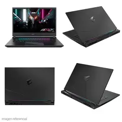 GIGABYTE - Notebook AORUS 15 9KF, 15.6" FHD, Core i5-12500H hasta 4.5GHz, 8GB DDR5-4800MHz