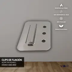 VIDAR - CLIPS DE FIJACIÓN - VENTA POR 100 UND