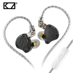 KZ - Auriculares ZS10 Pro X in Ear 1DD + 4BA HiFi con Microfono - Negro