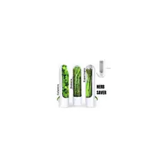 GENERICO - Pack x3 Conservador de hierbas verduras Herb Saver