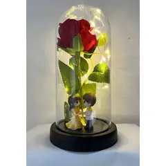 GENERICO - Cúpula Rosa Eterna La Bella y la Bestia