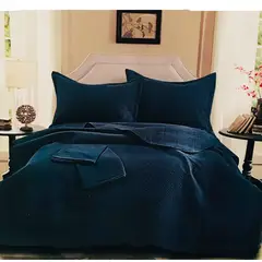 MINGDA - Set de Cubrecama 2pz + Sabanas + Fundas 5 Piezas