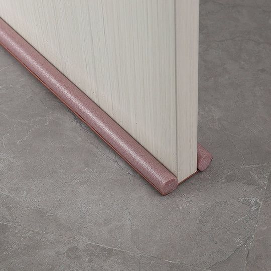Protector Espuma Burlete Para Puerta Bloqueador Polvo Suciedad marrón