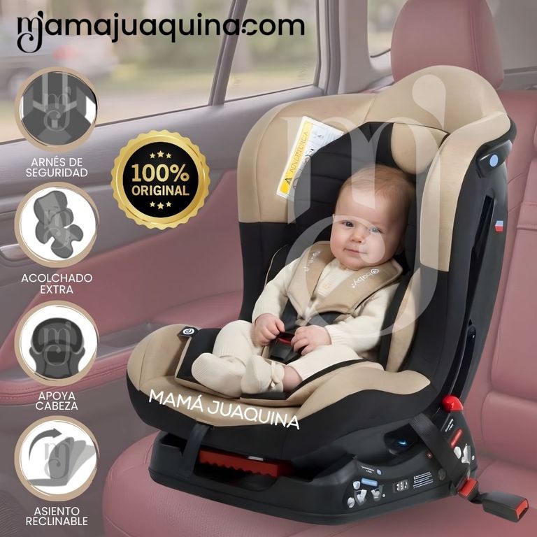 Silla de Auto Reclinable «MASI» Edición Limitada Beige