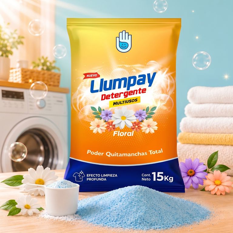 DETERGENTE MULTIUSOS LLUMPAY DE 15KG