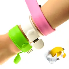 GENERICO - Pulsera de Silicona Slap Con Memoria Usb 64gb - NEGRO