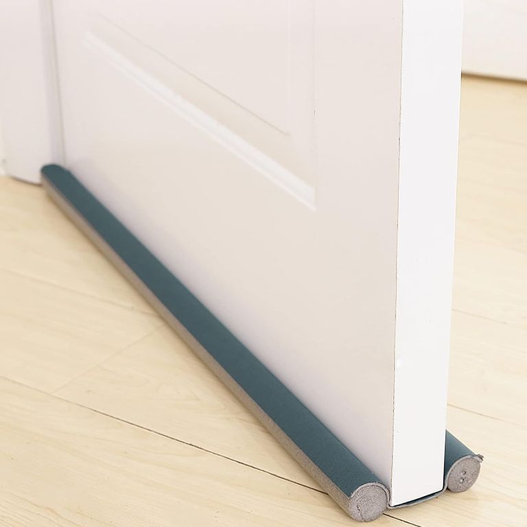 Protector Espuma Burlete Para Puerta Bloqueador Polvo Suciedad PLOMO