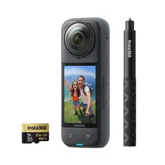INSTA 360 - Insta360 X4 + Selfie Stick 114CM + Memoria 256GB