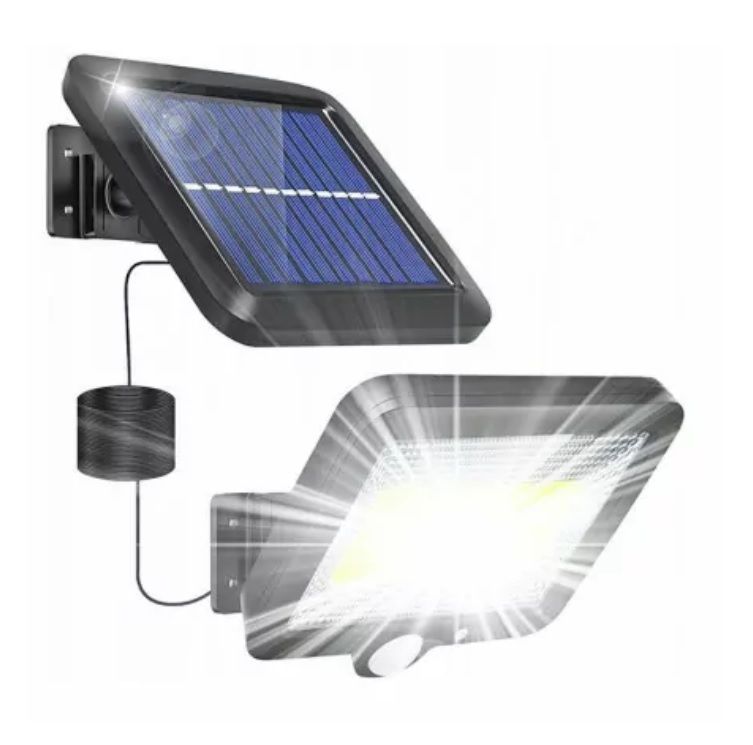 Lampara Luz Solar Led - Autoencedido - Con Sensor De Movimiento