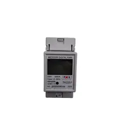 GENERICO - MEDIDOR DIGITAL MONOFASICO - RIEL DIN TKL 60A