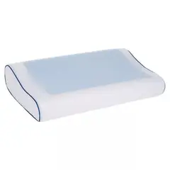 GENERICO - Almohada viscoelástica cervical gel con funda Mediana.