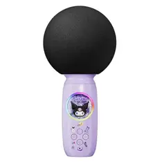 OVOTOUMI - KUROMI microphones 2 IN 1 LED charging BT karaoke speaker y 1 Morado