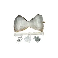 GENERICO - Malla de Seguridad Para bebe y Niños (KIT) 1.50X4.00 MT