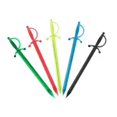 GENERICO - Removedores en forma de espada para bar - Paquete de 1000 unidades