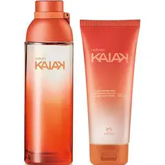 NATURA - Kaiak Clásico y jabón exfoliante cítrico floral Femenino