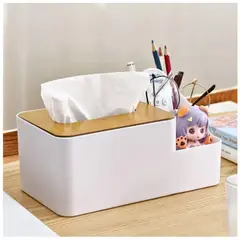 MINARI - Caja Organizador de Escritorio Oficina Dispensador Papel H21