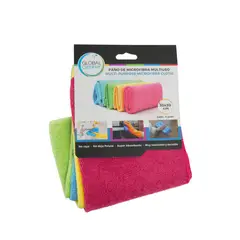 GLOBAL CLEANER - Paño de Microfibra  30 x 30 Pack x 3- GLOBAL CLEANER