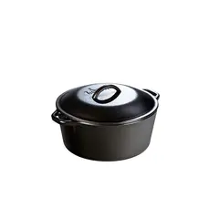 LODGE - Olla Dutch Oven de hierro fundido de 4.7 L