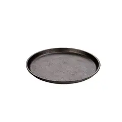 LODGE - Plancha redonda de hierro fundido de 24cm